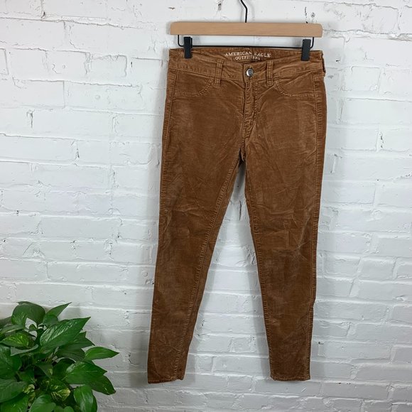 American Eagle Outfitters Pants - American Eagle Velvet Jegging Super Stretch Pants